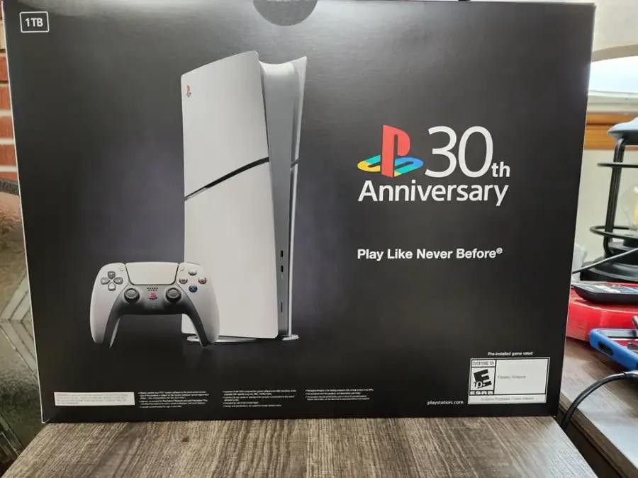 PlayStation 5 Slim Console Digital Edition – 30th Anniversary Limited Edition Bundle - PlayStation 5