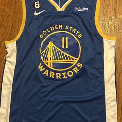 Warriors Klay Thompson large Mens Jersey  Sz 48 (M)/52 (XL)