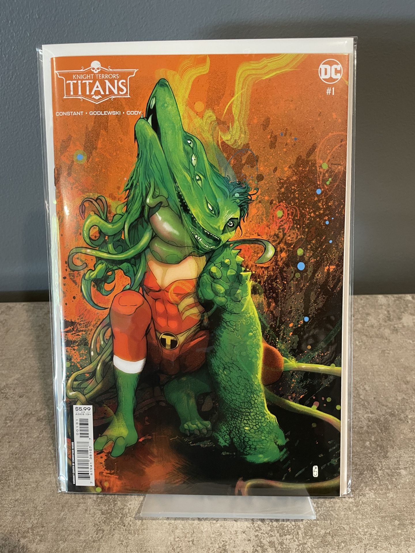 Knight Terrors: Titans #1 (DC Comics, 2023) Ward Variant Cover