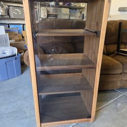 Stereo Cabinet, Sony STR-D515 A/V Receiver, Sony CDP-550 CD Player, Pair Of JBL 2600 Speakers