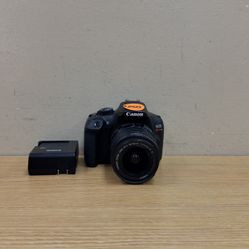 CANON EOS REBEL T6 W/ EFS 18-55MM LENS & BATTERY/CHARGER INCLUDED 