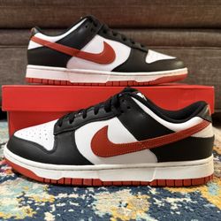 Size 10 - Nike Dunk Low “Black Dragon Red”