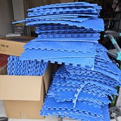 Heavy Duty, Durable Blue Tile Mats For Sale!