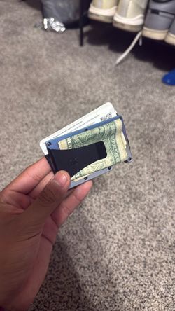 Ridge Card Holder Burnt Titanium