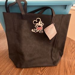 Disney Vintage Mickey Leather Tote