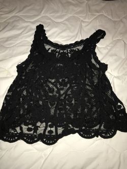 Bundle of off shoulder blouses, crop tops, tanks & two rompers