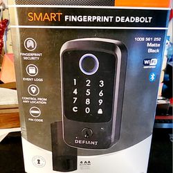 Smart Fingerprint Deadbolt