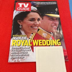 TV Guide May 9-15, 2011 Features Royal Wedding