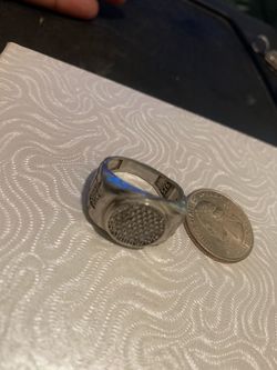 925 Sliver Ring with Cz stones !