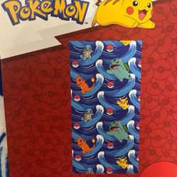 Pokémon ( Pikachu ) Beach Towel