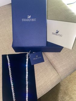 Swarovski Matrix Tennis necklace