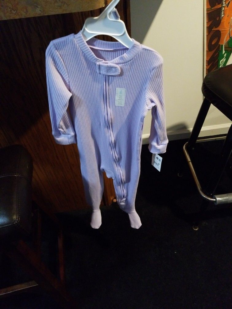 Lullaby Lane Ribbed Footed Sleeper 