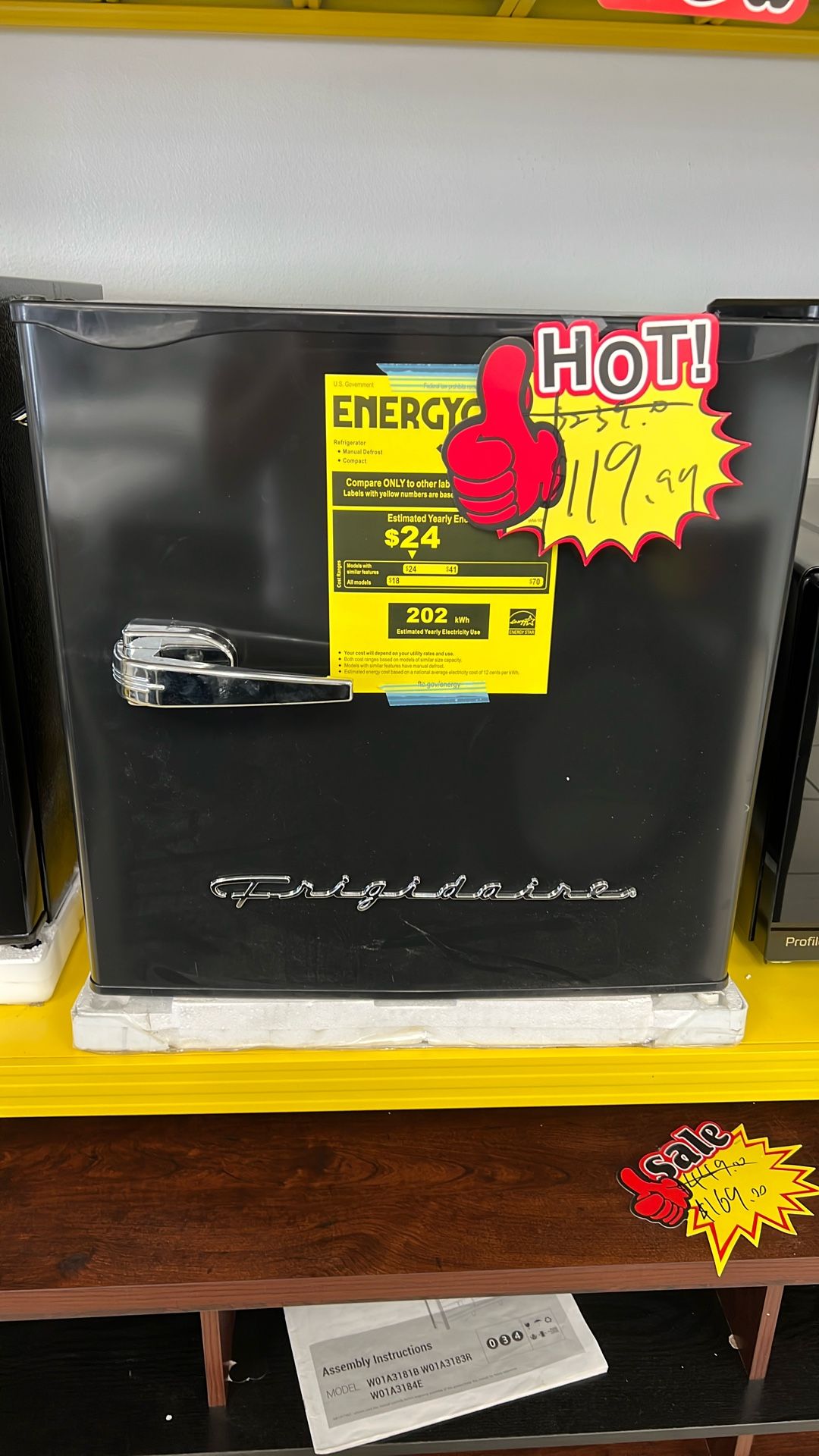 frigidaire mini fridge