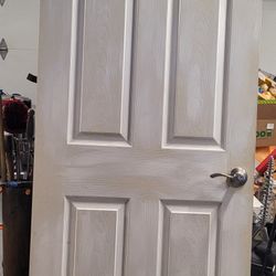 6 Panel Slab Door 80x30 🚪 with handle/Milwaukie 