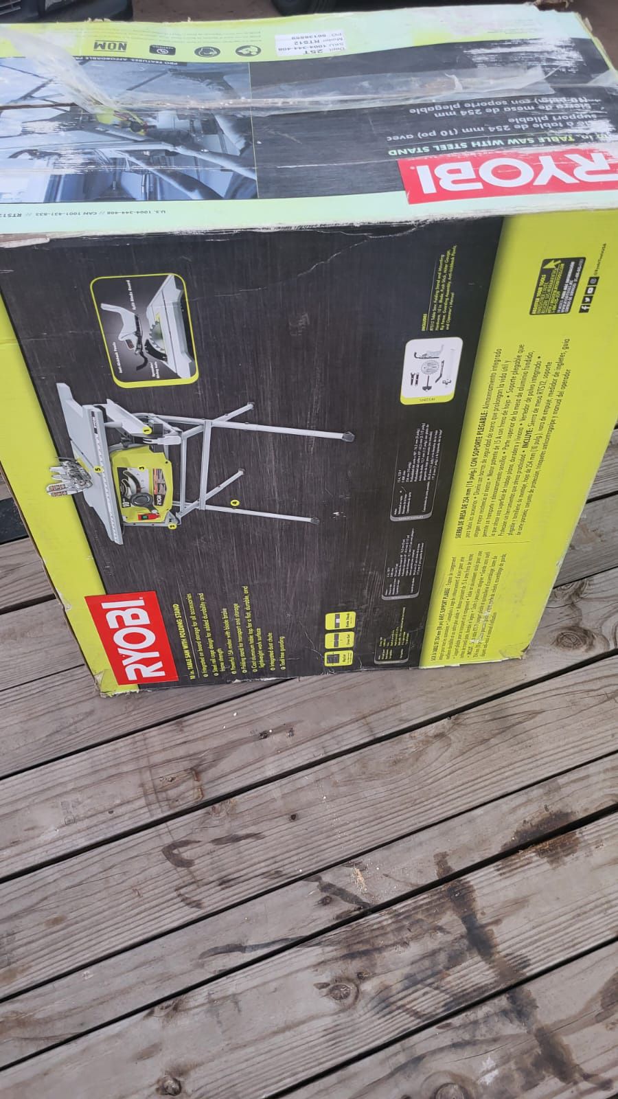 foldable saw table