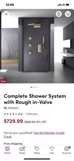 Gold Shower System