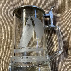 Old Spice Glass Stein