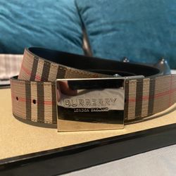 Burberry mens Belt for Sale in Dacula, GA - OfferUp