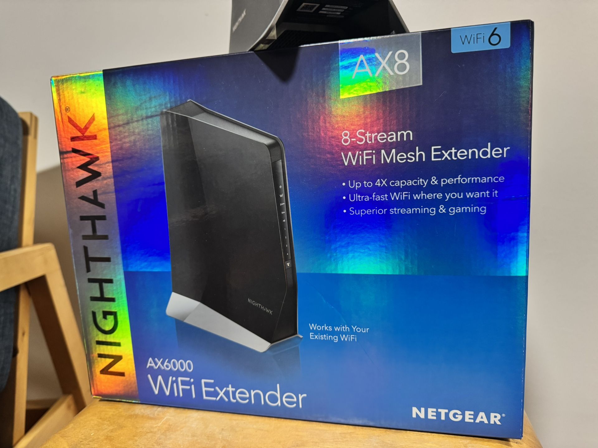 NETGEAR Nighthawk WiFi 6 Mesh Range Extender EAX80