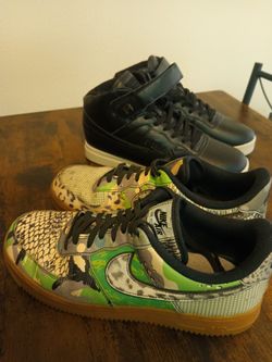 Nike Air Force 1 Chi & Fila Shoes