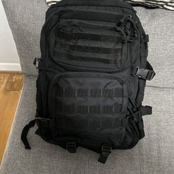 Black Tactical Backpack