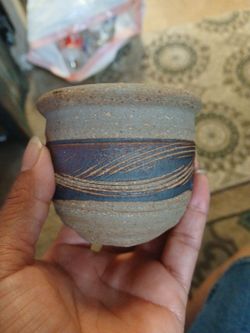 Small handmade  pot
