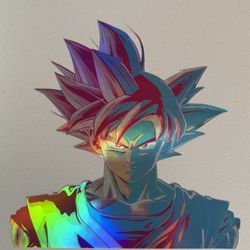 Goku Holographic  Striker 
