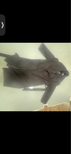 Black Long Overcoat / Long Blazer Coat - Classic Longline