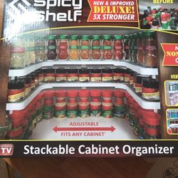 Spice Shelf Organizer—- New In box