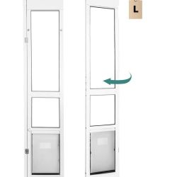 Fantrek Large Dog Door for Sliding Glass Door - Le