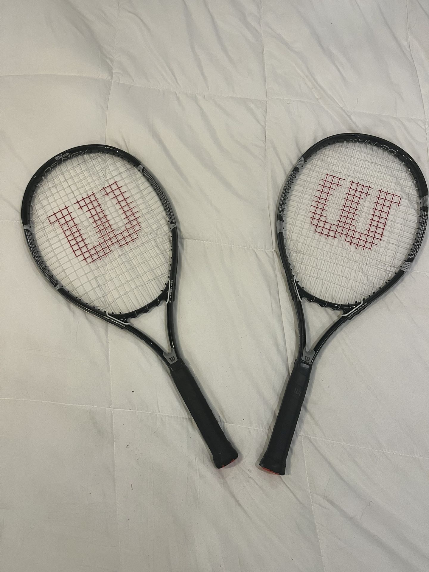 Two Tennis Racket (Wilson OS MAX)