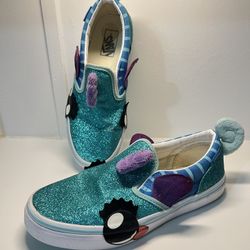Vans Aqua Sky fish slip on shoes size 3.0 