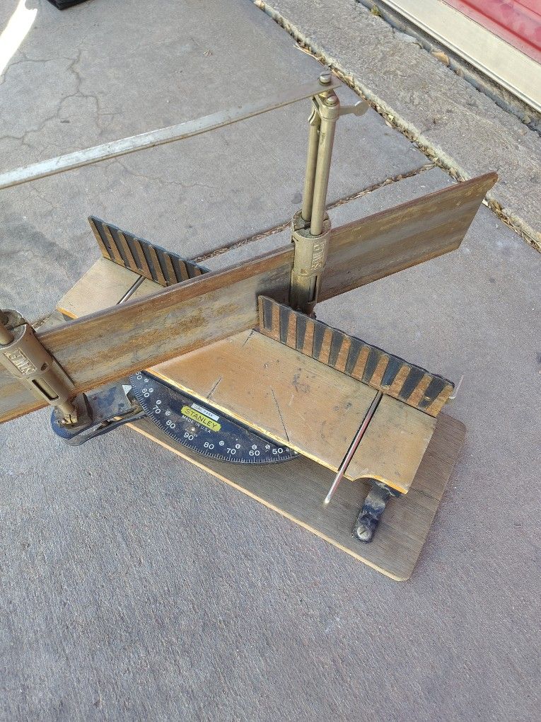 Vintage Stanley Miter Saw