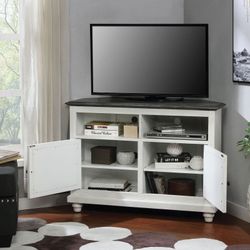 Palu - TV Stand - White