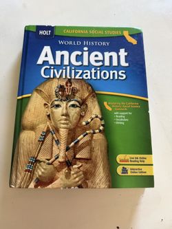 Holt World history Book