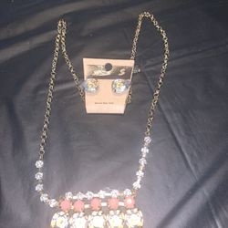 Necklace & Earrings