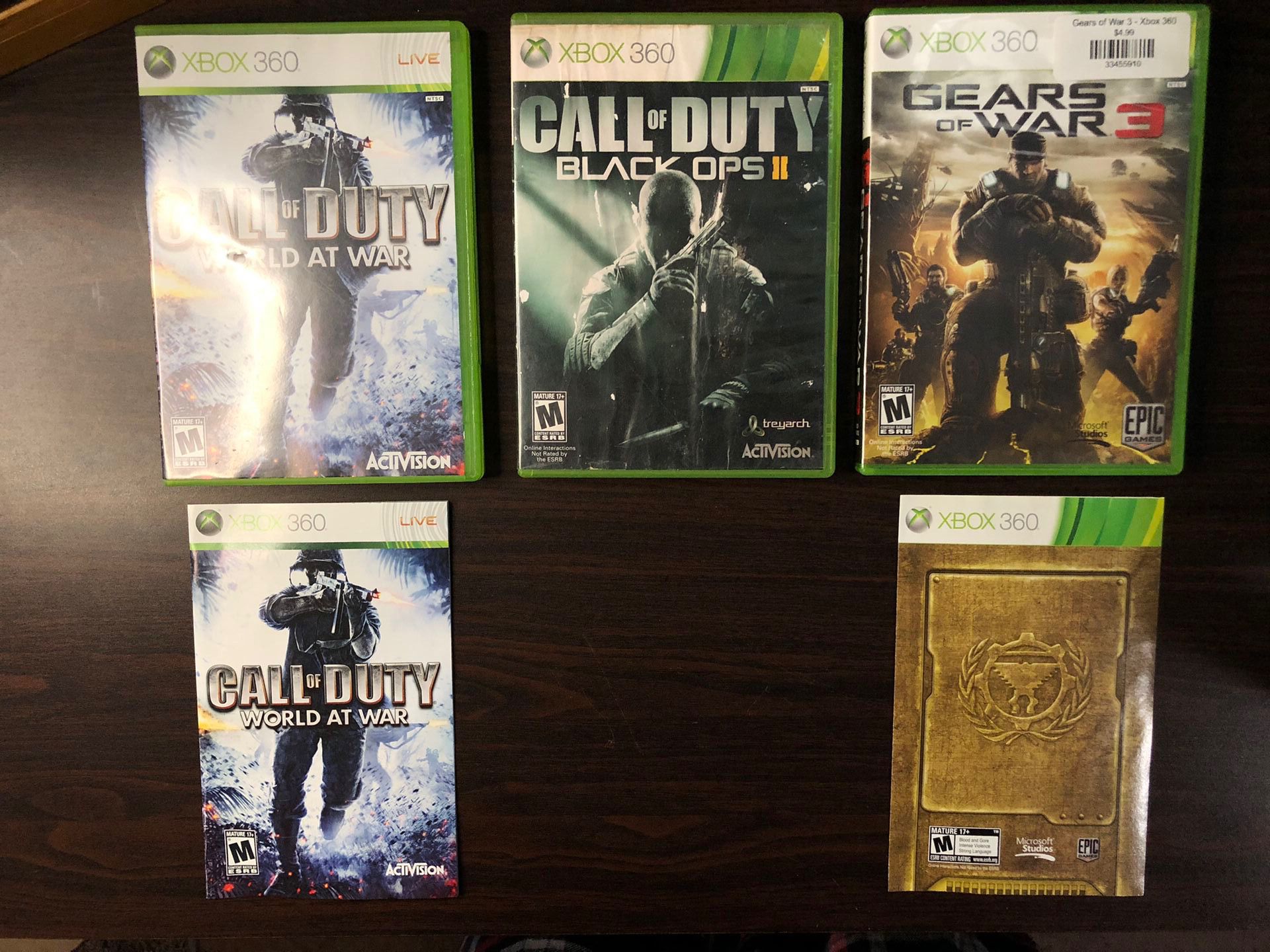 Call of Duty Games for Xbox 360 