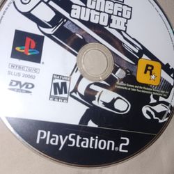 Gta 3 for the ps2
