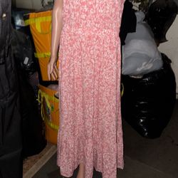 New Size Large Pink Dress