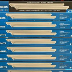 2-pack Feit 5,000 Lumen Shop Light, Home / Home Improvement / Lighting & Ceiling Light Fixtures / Light Bulbs / LED Light BulbsPack Feit 4 ft LED Link