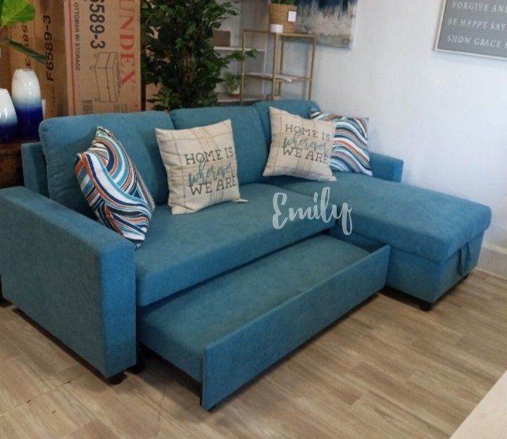 2-Pc Sectional Sofa Reversible Chaise With Storage