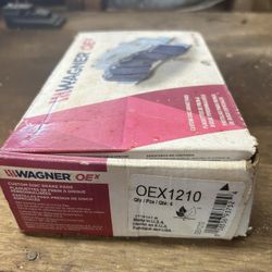 Wagner OEx 1210 Front Brakes