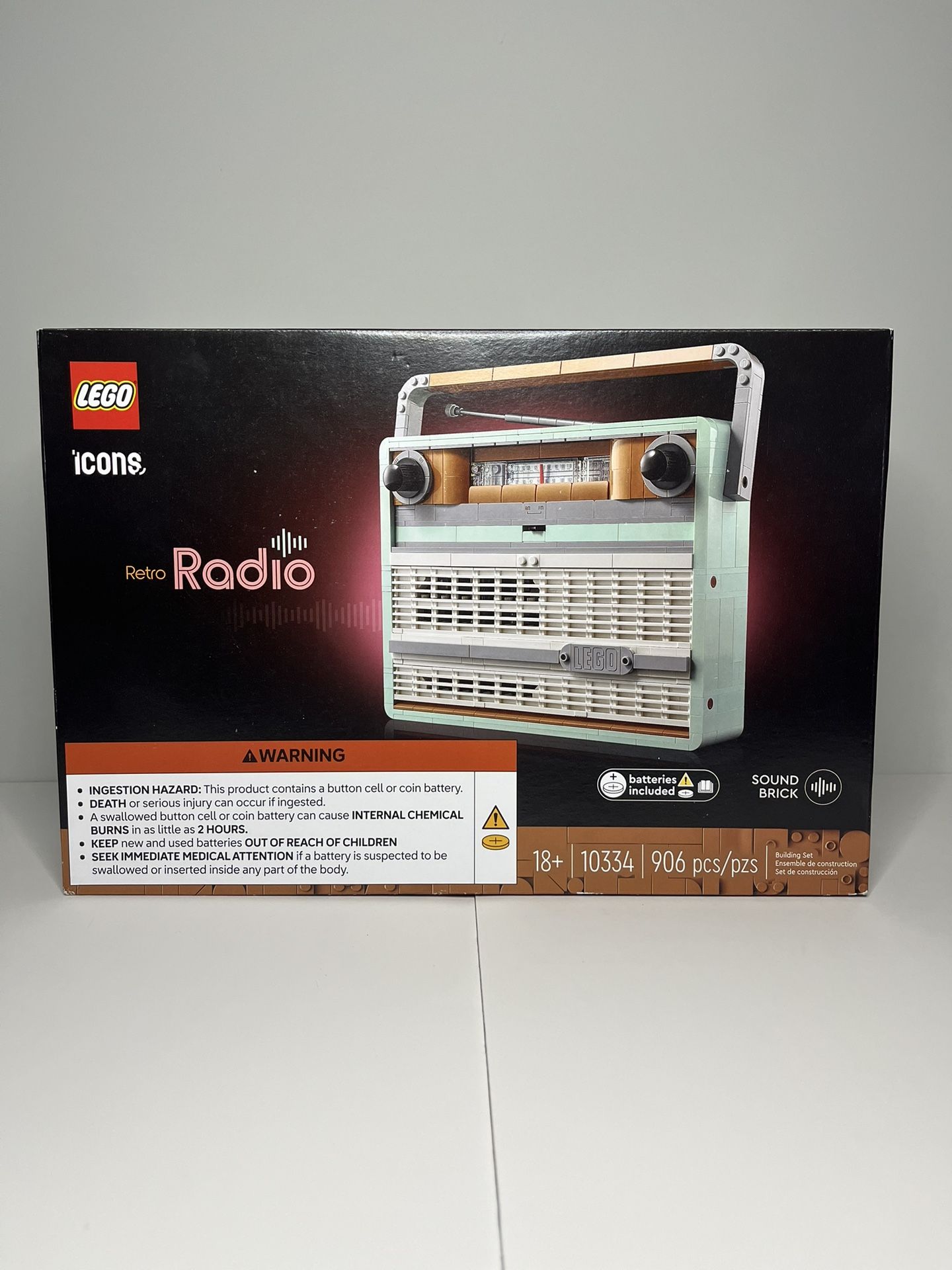 Lego Icons: Retro Radio (10334)