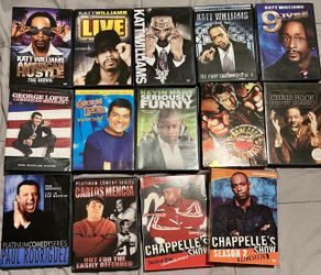 Comedy DVDs Katt williams Dave Chappelle Kevin hart