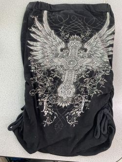 Y2K Rimstone Tupe Top