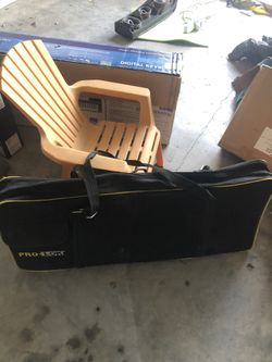 keyboard Pro-lok in bag with stand