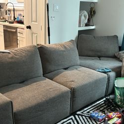 Sectional (8 Pieces) Sound Ottoman Include