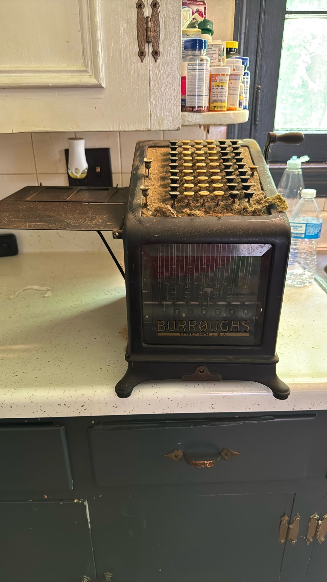 Vintage Burroughs Adding Machine