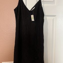 New Francesca’s Boutique Black Lace Dress Size S 