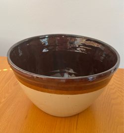 Vintage Stoneware Pottery Bowl